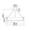 Prieto Glass Semi Flush Mount-25305142-25305143