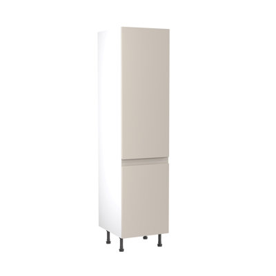 KitchenKit Flatpack J Pull Matt Tall Unit Larder