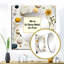 Miroir carré en aluminium Serene Stones-100991649