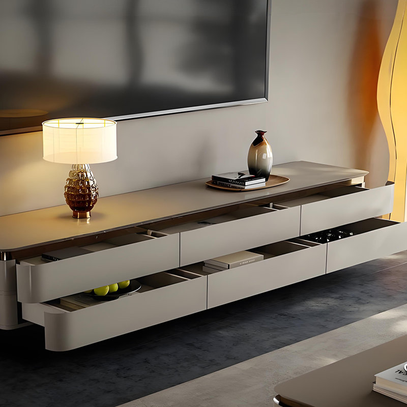 Meuble télé moderne italien, H 19,68 po x L 94,48 po x l 15,74 po