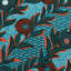 Yahir Teal Fabric