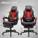 BOSSIN Gaming Chairs with Footrest, Ergonomic Computer Game Chairs with Lumbar Support