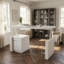 Bureau ergonomique à hauteur réglable ergonomique avec rangement-106915318