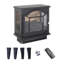 Poêle électrique 18 "3D Flame - chaleur 1500W, 5000 / H / Ul, flamme réglable, protection contre la surchauffe 18 pouces, effet réaliste, faible bruit 48 Db