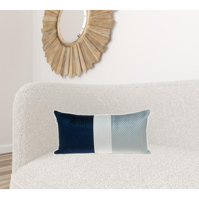 Coussin matelassé en velours matelassé