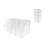 Fixclear Acrylic Candy Bin Partitioned Dry Food Display Spices Container Retail Donut Cookie Bin Ships Knock Down 4 Tier Shelf Display 100826-NEW