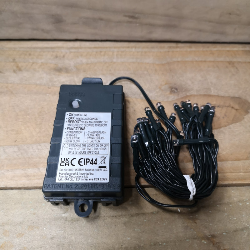 24 - Bulb 230 cm Battery Powered Standard LED