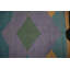 Tapis de style sud-ouest kilim 5 x 13 avec motifs symétriques