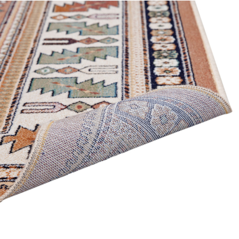 Tapis rouille Ovid, Rectangle 7 pi 10 po x 10 pi 10 po