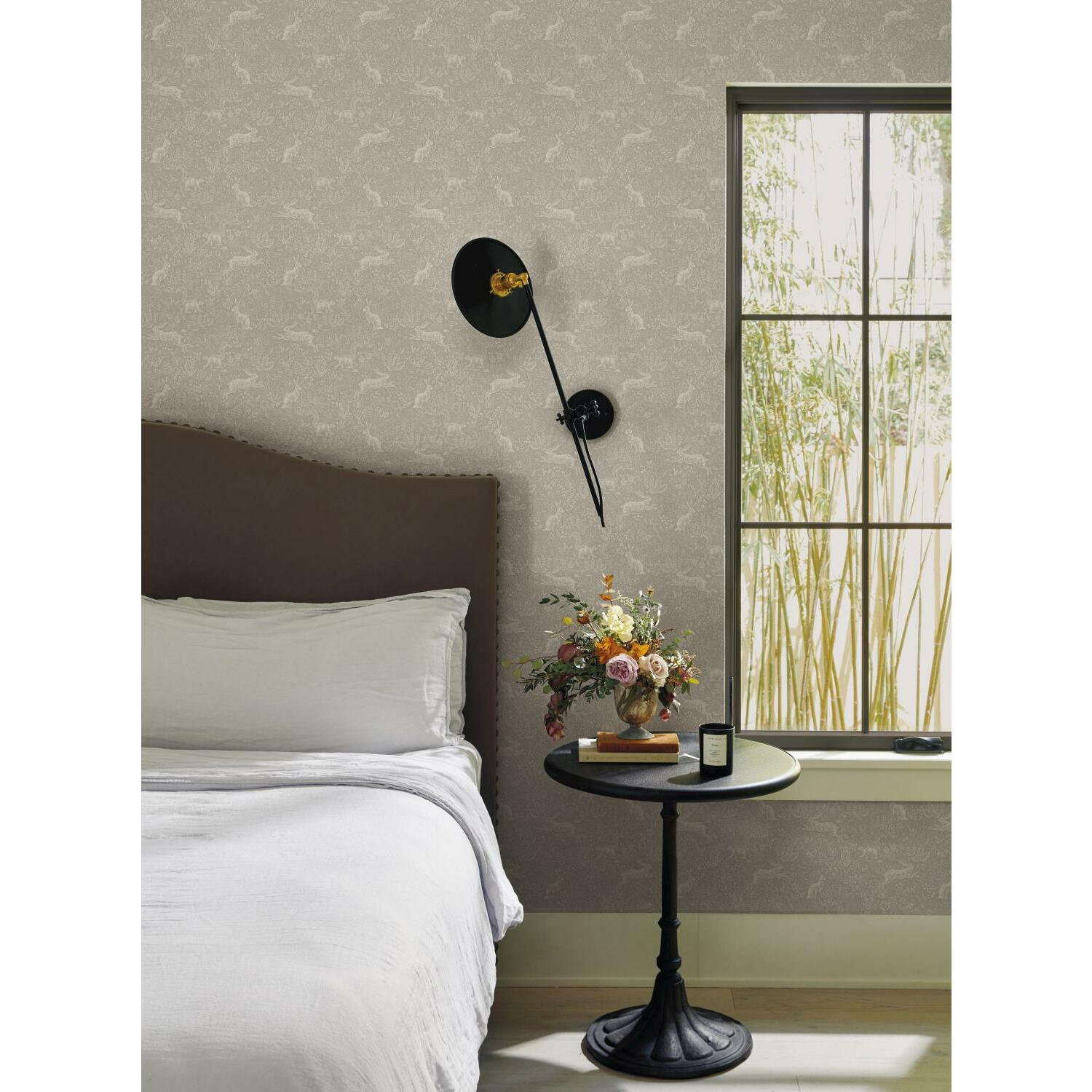 Rifle Paper Co. Fable Wallpaper Double Roll, Linen