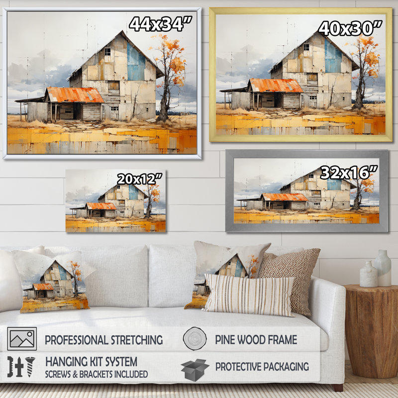 Impression sur toile Minimalisme, Toile tendue, H 30 po x l 40 po x P 1,5 po