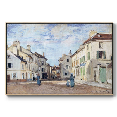 " An Old Street Of Chaussee, Argenteuil, 1872 "