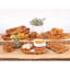 Wood Round 6 Piece Coaster Set
