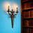 Vintage Candle Wall Light