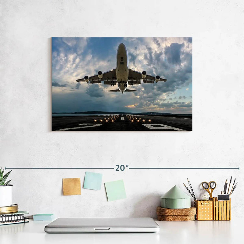 Mehar Takeoff Aviation, 8" H x 12" W