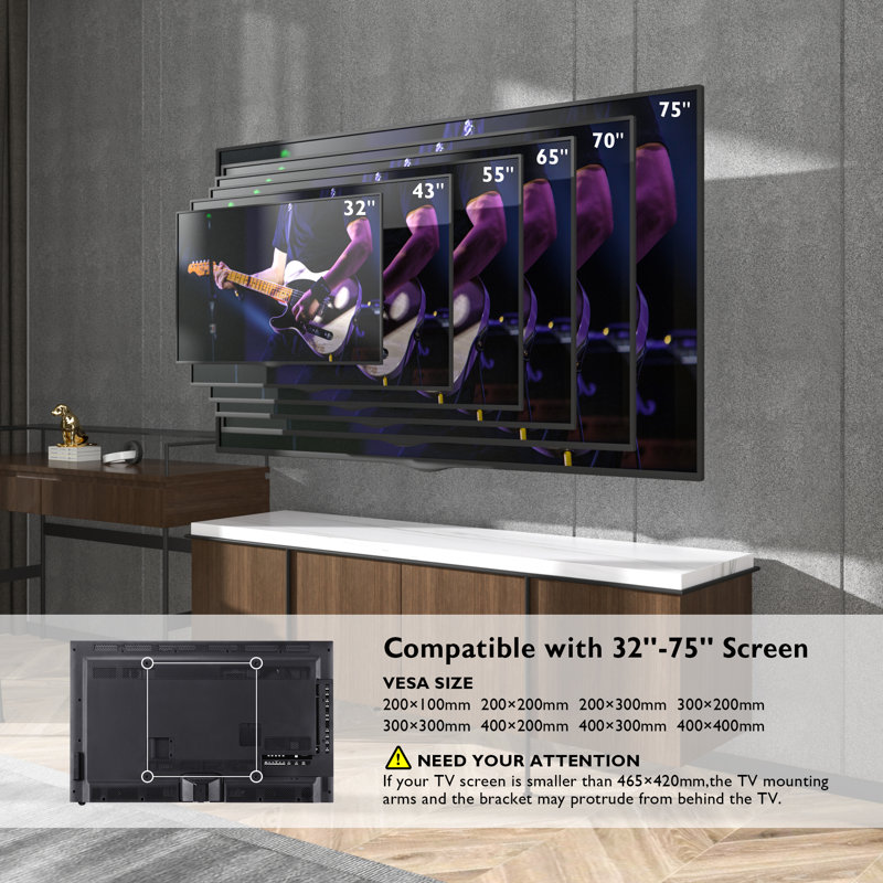 Iggy Symple Stuff Single Screen Wall Mount