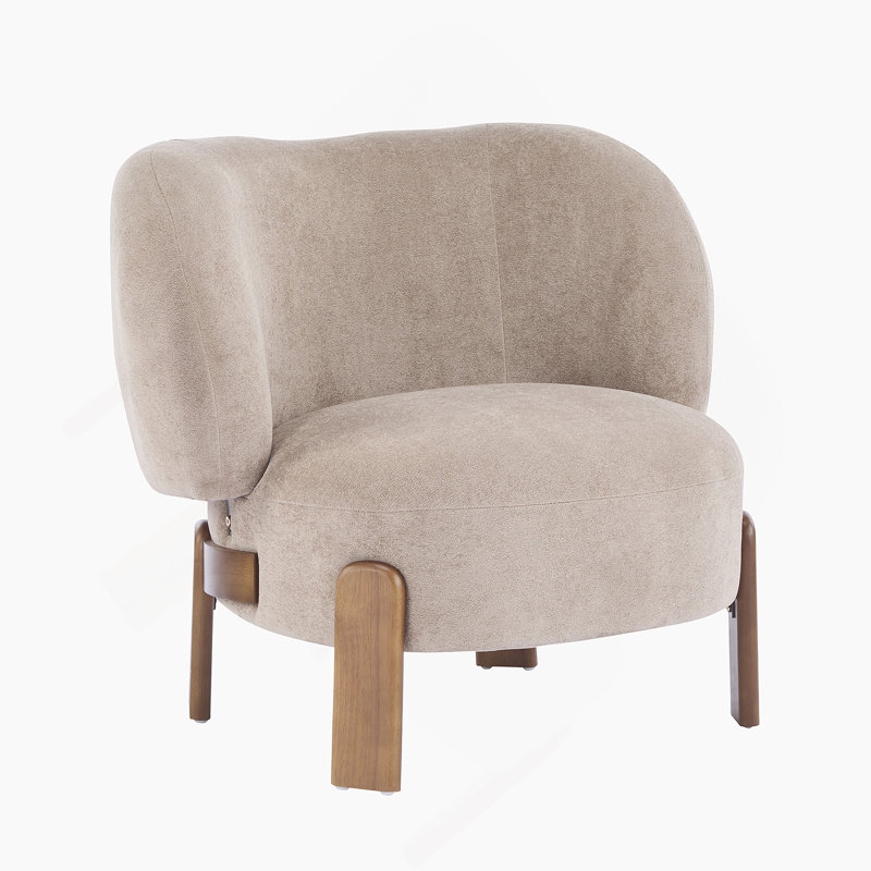 Fauteuil à oreilles Cozy, Light Brown