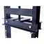 Presse hydraulique d'atelier à structure en H de 6 tonnes avec lit réglable, presse de plancher de garage en acier noir