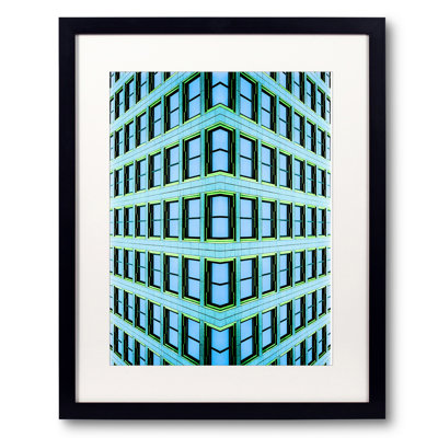 Staring Out My Blue Window Print