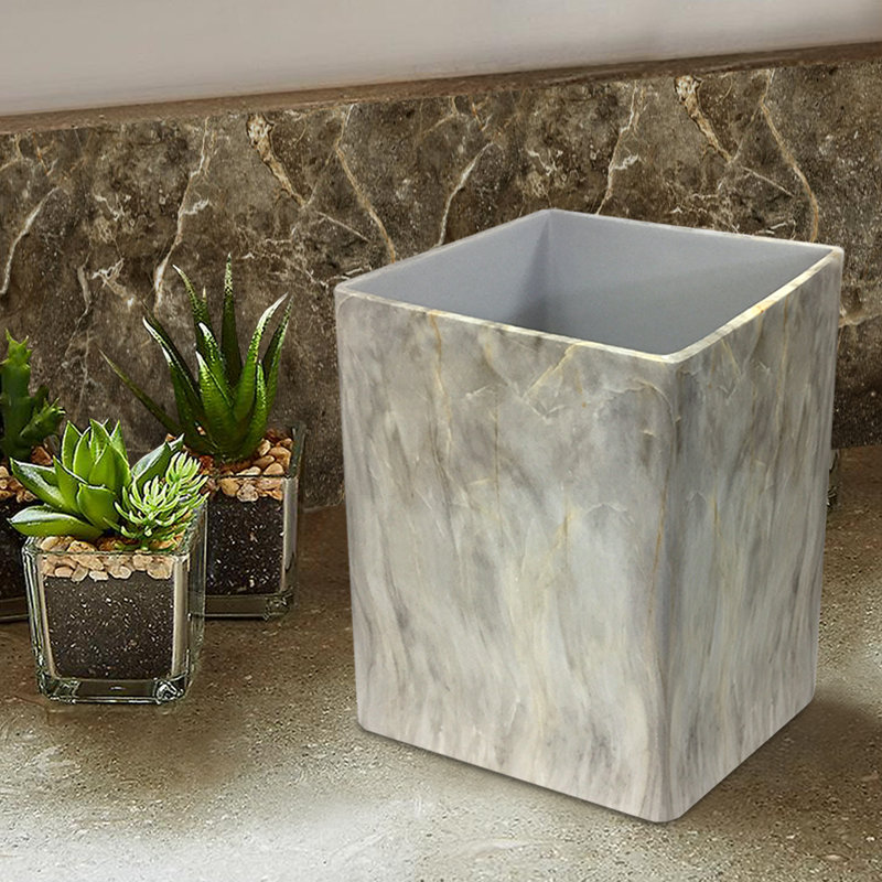 Steel Open Waste Basket - 2.25 Gallons