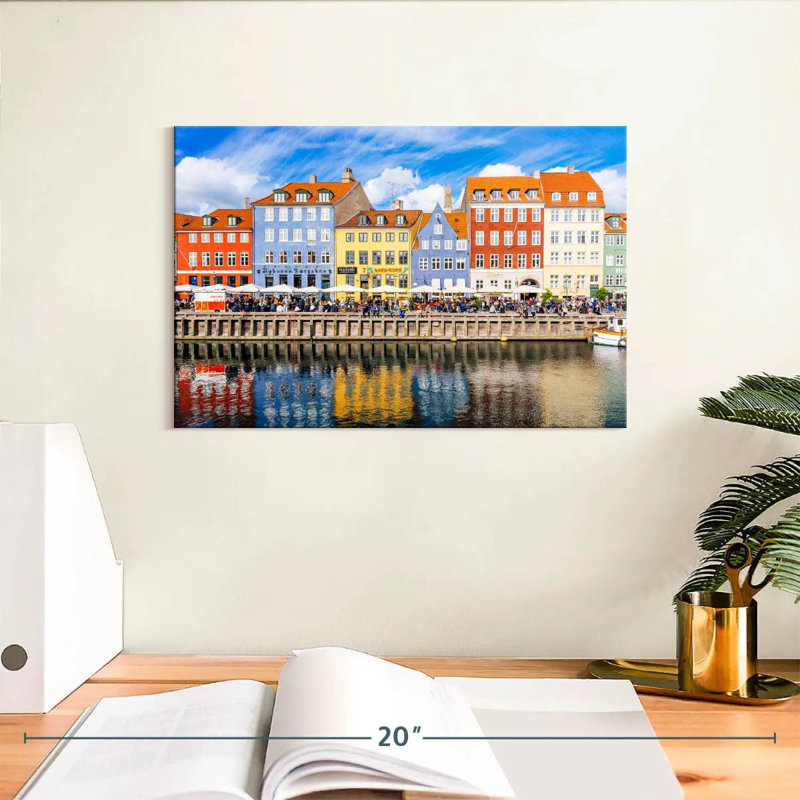 Résidus R camion Nyhavn Copenhagen, H 8 po x l 12 po