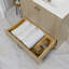 Ensemble de meuble-lavabo sur pied simple 30,5 avec plateau Emlyn-498677353