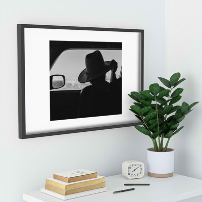 «Latitude Run® West Texas Explorer» par Bethany Young, reproduction d'art encadrée, cadre noir, 18 po x 24 po