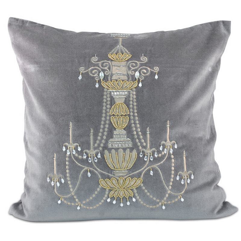 Down Reversible Throw Pillow