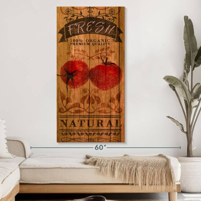 " Fresh Tomatoes Canvas Print "