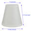Abat-jour lustre en fausse soie Latitude Run-1240311184-1240311185