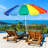 86.5'' Tilt Beach Umbrella