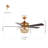 Bristal 52'' Ceiling Fan with Light Kit-717854250