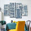 «Strokes And Lines», ensemble de 4 reproductions sur toile 4 pièces par AfroArtistry Studio-93058612