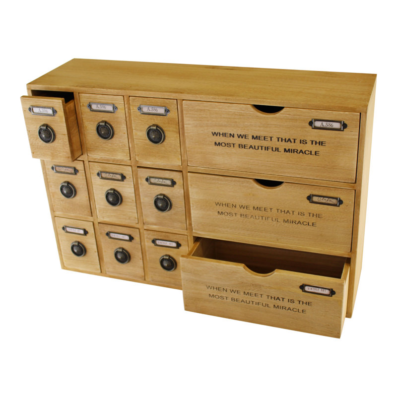 Deweese Wood Desk Organiser