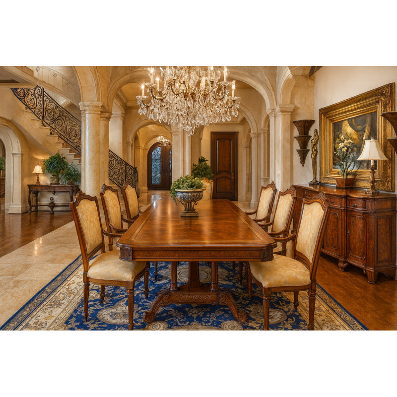 Labrecque Solid Wood Dining Table