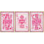 Reproduction de giclée sur toile rose-126030603-126030602
