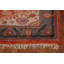 Tapis de couloir indien orange en laine Viss 3 x 8