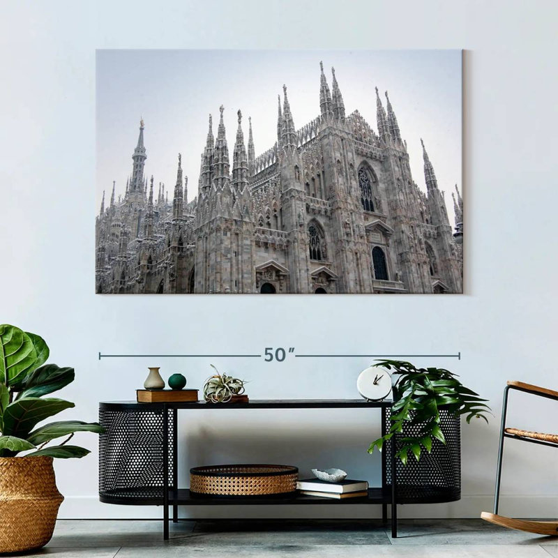 Ravi Milan Cathedral, 34" H x 51" W