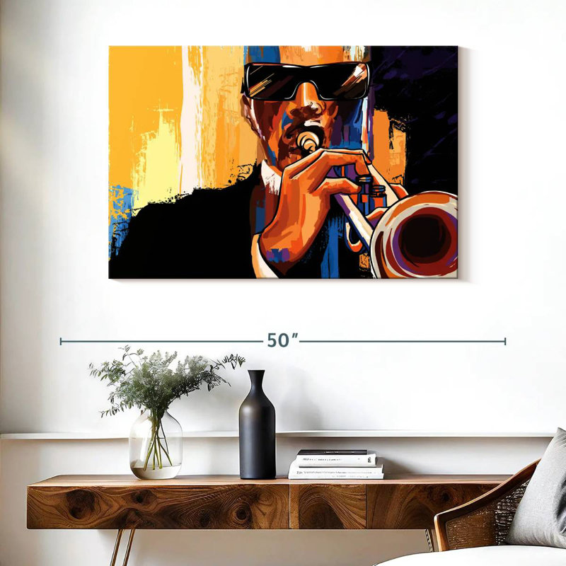 Abarca Trumpet Performer, 26" H x 39" W