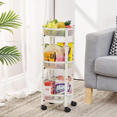 Retonia Metal Bar Cart
