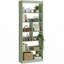 HOMCOM Bookcase, 6-Tier Bookshelf with Anti-Tipping Design-1753311093