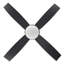 Ventilateur de plafond standard à 4 pales de 52 po avec télécommande et ensemble d'éclairage inclus Farnam-962856631