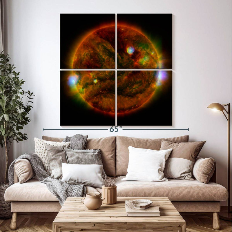 Oberle Solar Flare, 50" H x 50" W