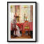 Vintage Portrait Print XCVI - Impression encadrée