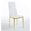 Ensemble de 4 chaises, chaise couleur, siège blanc-1461164237-1461164239