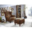 CHESTERFIELD Solid Wood Accent Stool