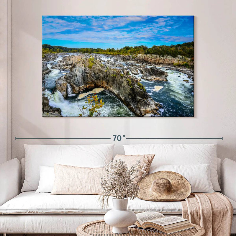 Great Falls, 34" H x 51" W