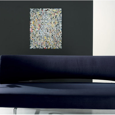 White Light by Pollock - Single Picture Frame Print on MDF