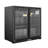 VITLIFE Back Bar Cooler with 2 Glass Doors， Under Counter Beverage Refrigerator with LED,7.5 Cu.Ft.，Counter Height Commercial Bar Fridge for Beer, Wine, Soda in Bar, Restaurant, Home-123462498-123462502