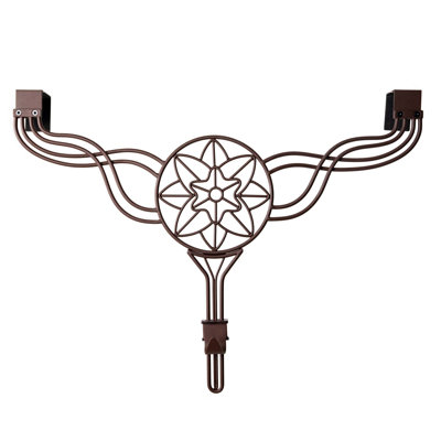 Faux 3.375'' Wreath Hanger